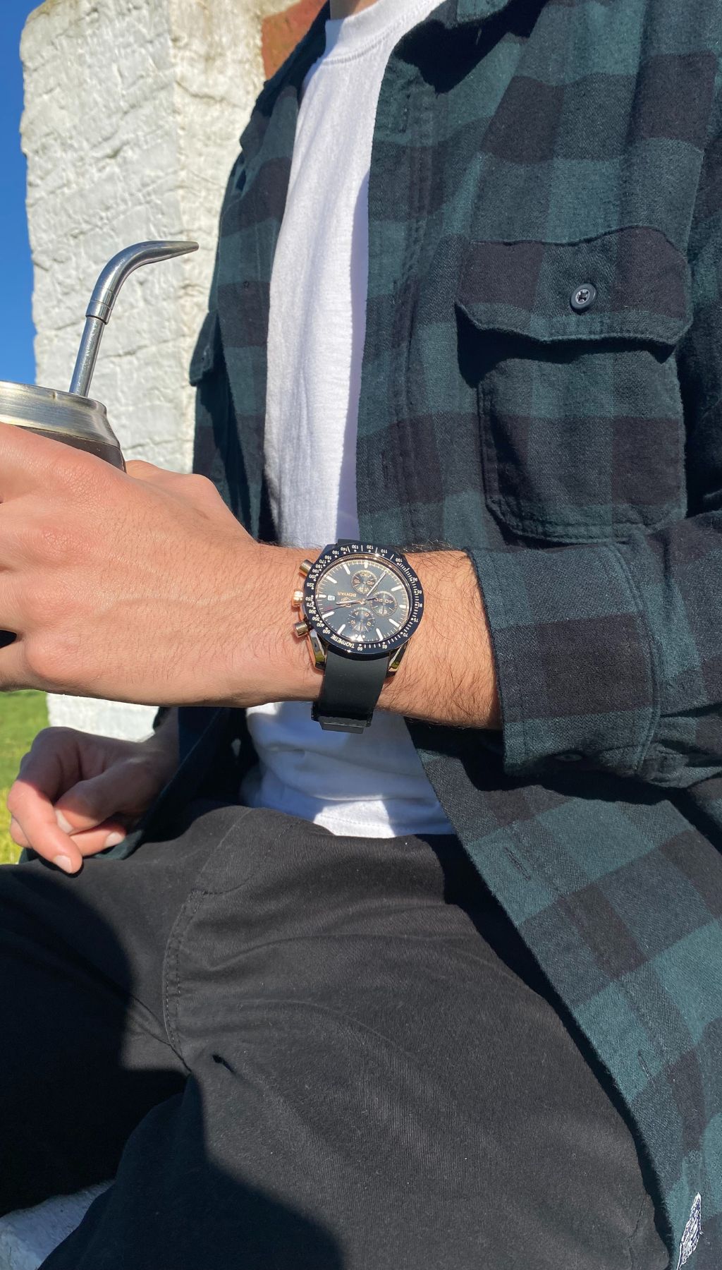 Reloj Benyar Black Gold