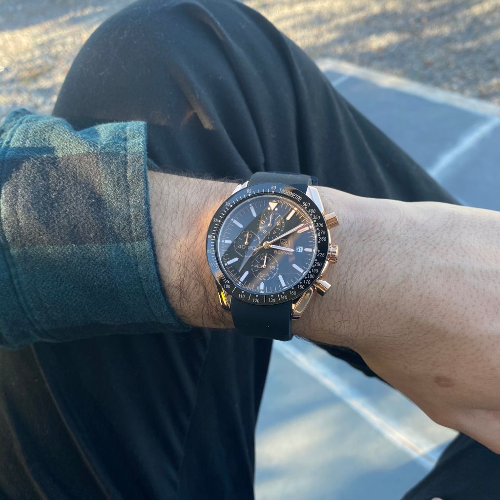 Reloj Benyar Black Gold