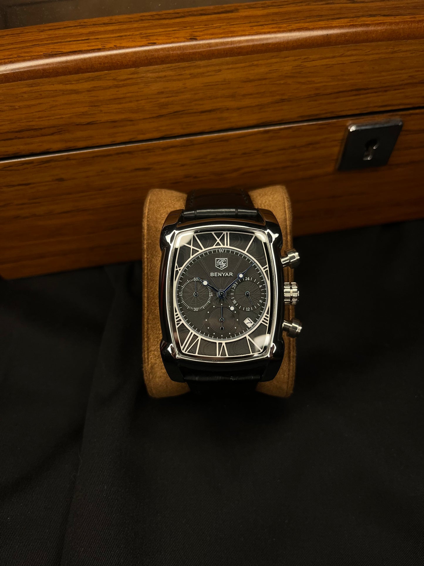 Reloj Benyar Formal Negro
