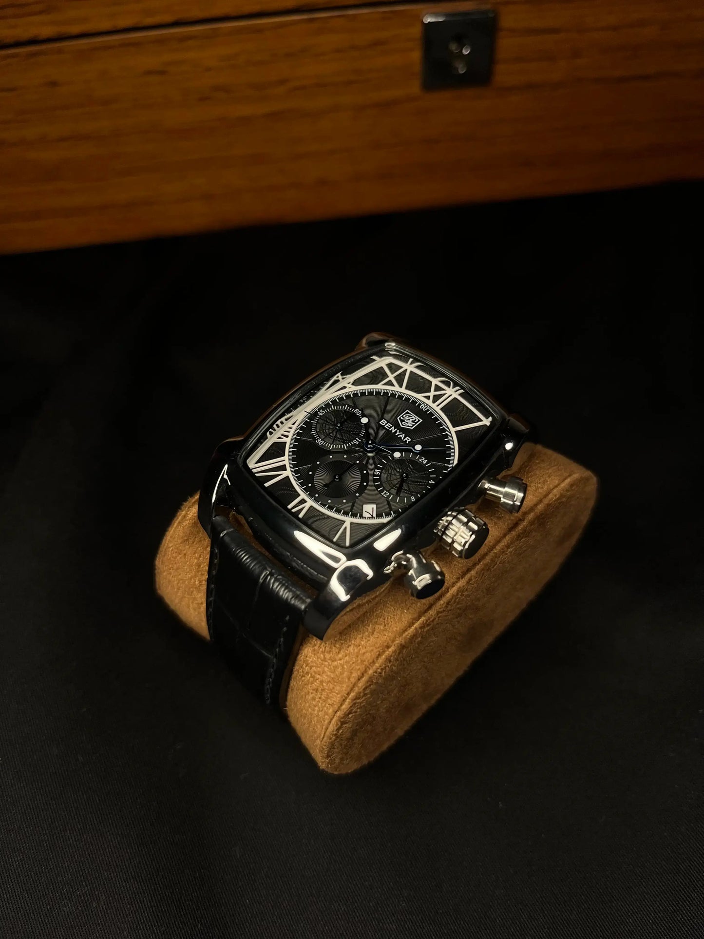 Reloj Benyar Formal Negro