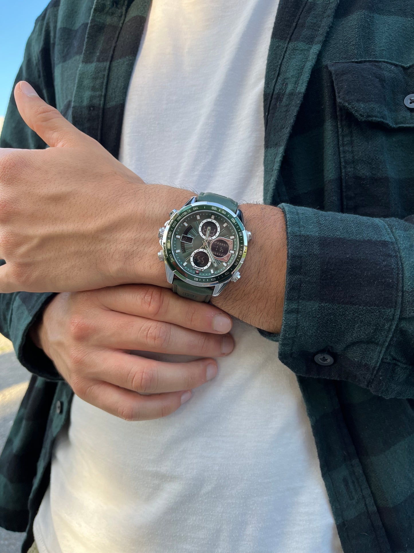 Reloj Naviforce Digital Verde