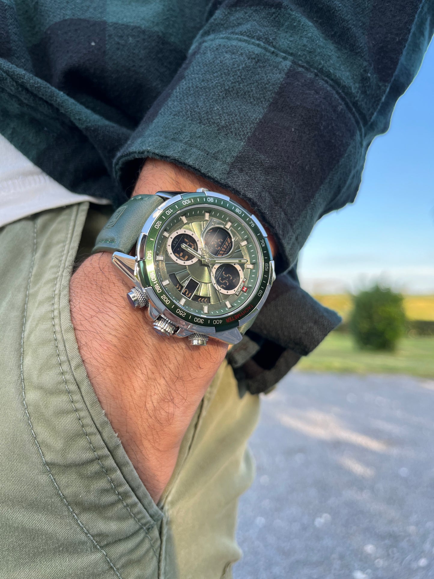 Reloj Naviforce Digital Verde