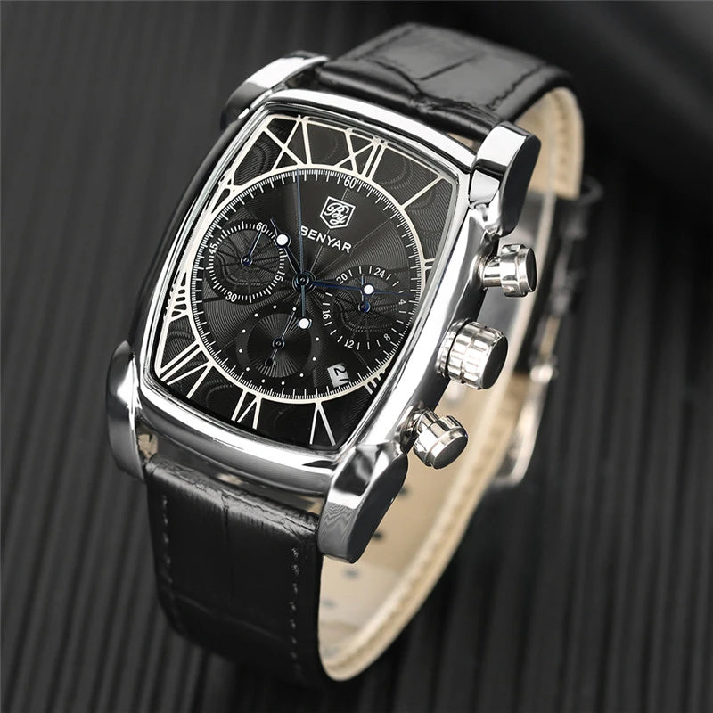 Reloj Benyar Formal Negro