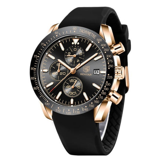 Reloj Benyar Black Gold