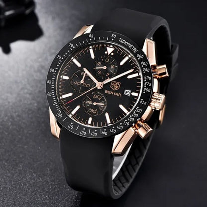 Reloj Benyar Black Gold