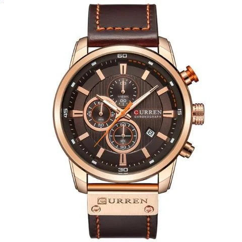 Reloj CURREN Marrón