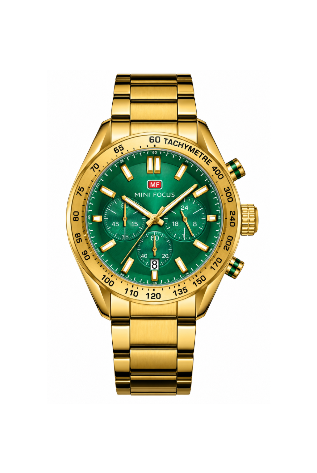 Reloj MINI FOCUS green gold